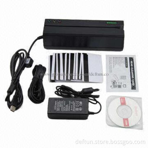 Hico MSR605 Swipe Magnetic Card Reader and Writer, Sized 8.2 x 2.5 x 2.5 inches